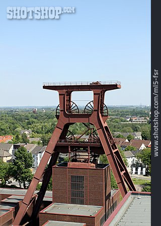 
                Zeche Zollverein, Steinkohleförderung, Europäische Route Der Industriekultur                   