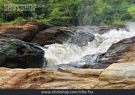 
                Wasserfall, Murchison Falls, Murchison Falls National Park                   