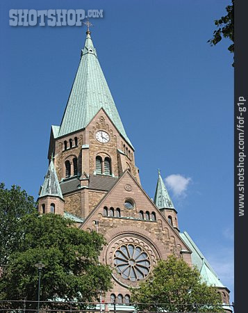 
                Stockholm, Södermalm, Sophiakirche                   