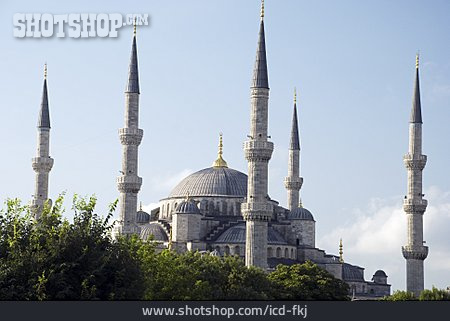 
                Moschee, Istanbul, Sultanahmet                   