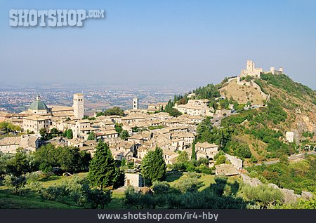 
                Stadtansicht, Assisi, Umbrien                   