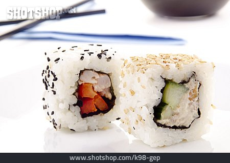 
                Sushi, Ura-maki                   