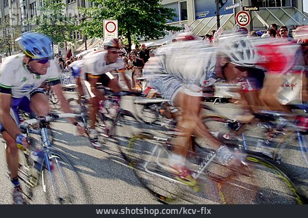 
                Wettkampf, Radsport, Endspurt, Radrennfahrer                   