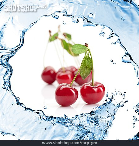 
                Cherry, Splash, Water Splashes                   