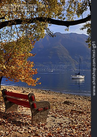 
                Herbstlich, Lago Maggiore                   