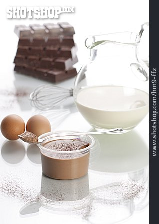 
                Zubereitung, Schokoladenpudding, Mousse Au Chocolat                   