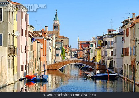 
                Kanal, Venetien, Chioggia                   