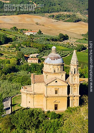 
                Toskana, Madonna Di San Biagio, Montepulciano                   