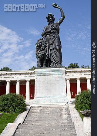 
                München, Patrona Bavaria, Bavaria-statue                   