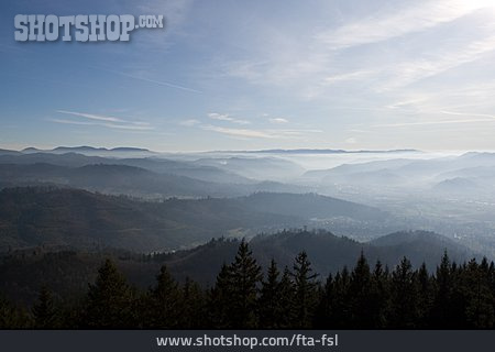 
                Schwarzwald, Diesig, Weite, Rheinebene                   
