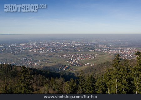 
                Schwarzwald, Rheinebene, Hohes Horn                   