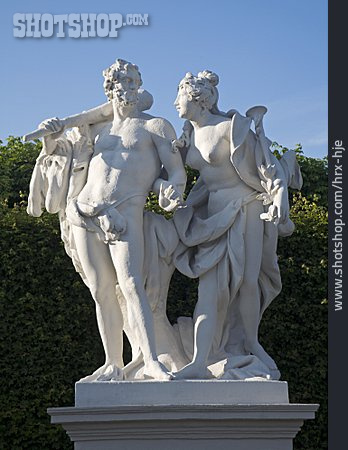 
                Figur, Statue, Herkules                   