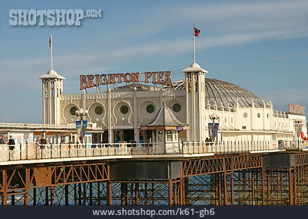 
                Pier, Seebrücke, Brighton                   