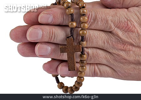 
                Hand, Gebetskette                   