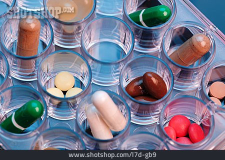 
                Ordnung & Organisation, Pharmazie, Tablettenbox                   