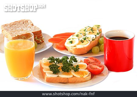 
                Ei, Frühstück, Belegtes Brot                   
