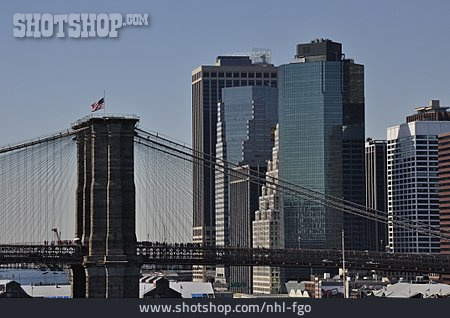 
                Usa, Manhattan, Brooklyn Bridge, New York City                   