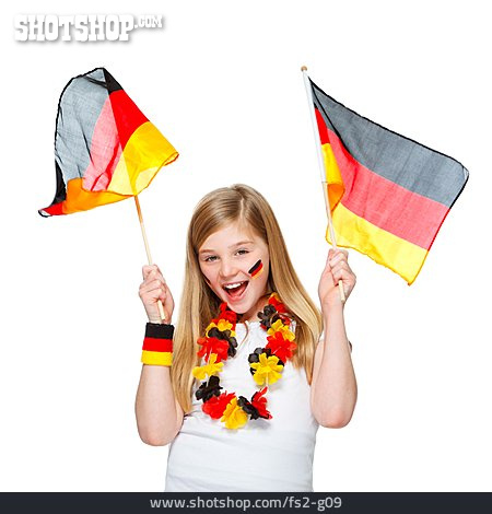 
                Fan, Fußballfan, Deutschlandfan                   