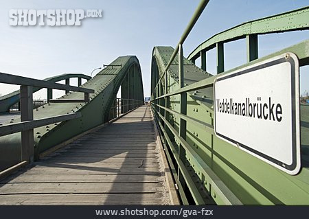 
                Bogenbrücke, Veddelkanalbrücke                   