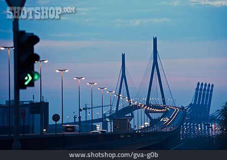 
                Hamburg, Köhlbrandbrücke                   