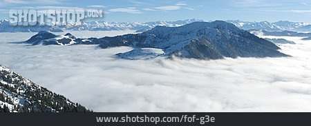 
                Alpen, Gebirgskette, Bayerische Voralpen                   