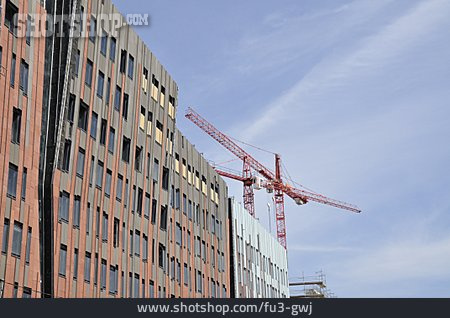
                Fassade, Hamburg, Baukran                   
