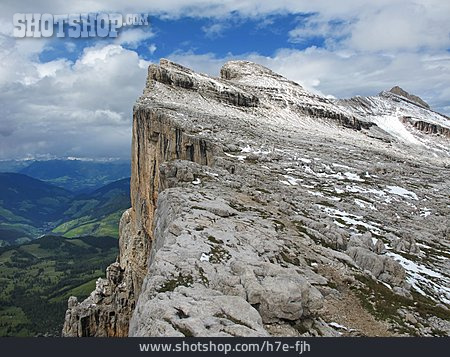 
                Berglandschaft, Berggipfel, Dolomiten                   