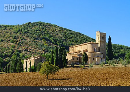 
                Kloster, Toskana, Sant Antimo                   
