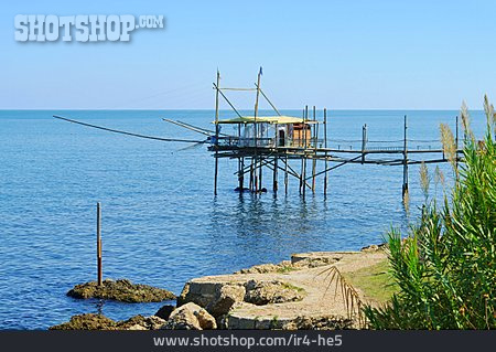 
                Fishing, Stilt House, Trabocco                   