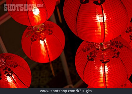 
                Dekoration, Chinesisches Neujahr, Lampion                   