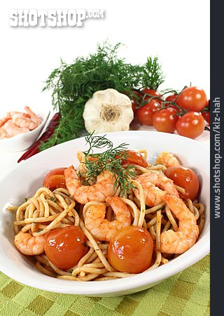 
                Meeresfrüchte, Spaghetti, Italienische Küche                   