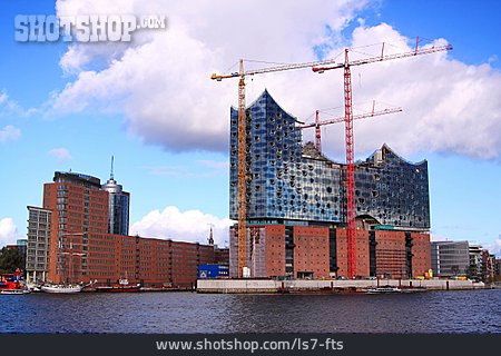 
                Hamburg, Großbaustelle, Elbphilharmonie                   