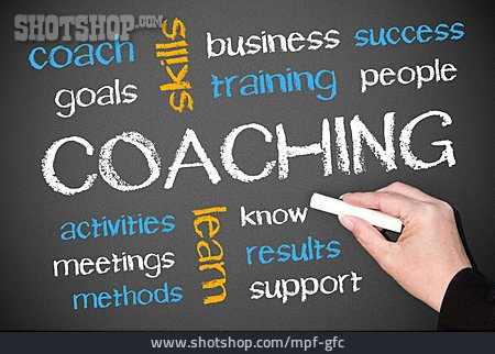 
                Coaching, Schultafel, Berater                   