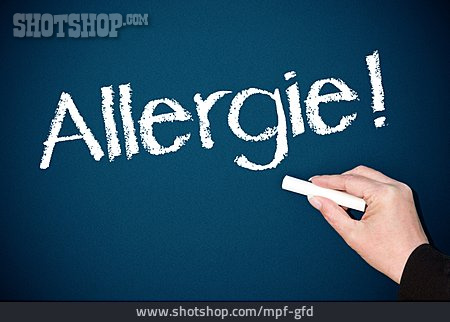 
                Allergie, Tafel, Allergisch                   