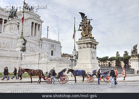 
                Tourismus, Rom, Monument, Vittorio Emmanuele                   
