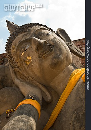 
                Statue, Buddha, Ayutthaya                   