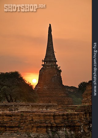
                Tempelanlage, Ayutthaya                   