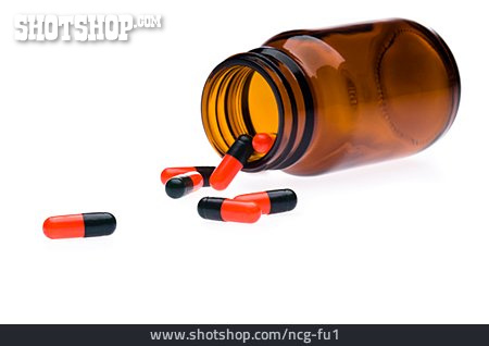 
                Medikament, Behälter, Tablette                   