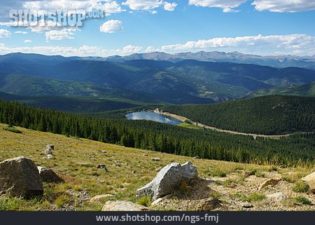 
                Rocky Mountains, Colorado, Echo Lake                   