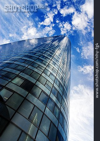 
                Wolkenkratzer, Bürogebäude, Glasfassade                   