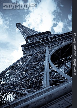 
                Eiffelturm, Stahlfachwerk                   
