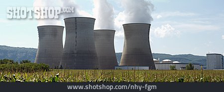 
                Cooling Tower, Nuclear Power Station, Temelin                   