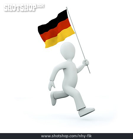 
                Deutschland, Nationalflagge                   
