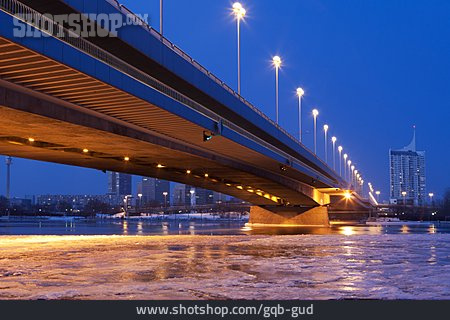 
                Brücke, Donau, Reichsbrücke                   