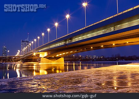 
                Brücke, Donau, Reichsbrücke                   