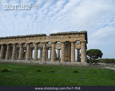 
                Paestum, Griechischer Tempel                   