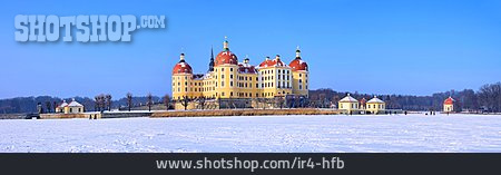 
                Winter, Schloss Moritzburg                   
