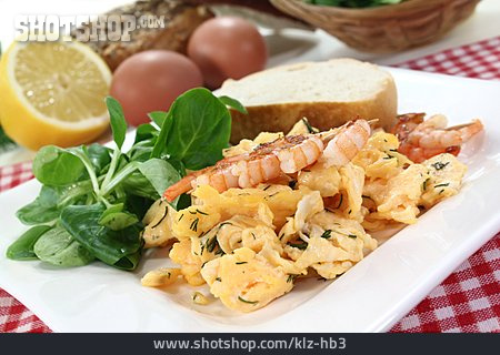 
                Frühstück, Shrimps, Rührei                   