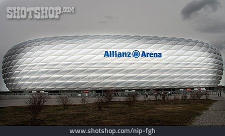 
                Fußballstadion, Allianz Arena                   