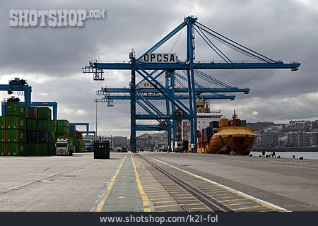 
                Containerhafen, Gran Canaria, Las Palmas                   